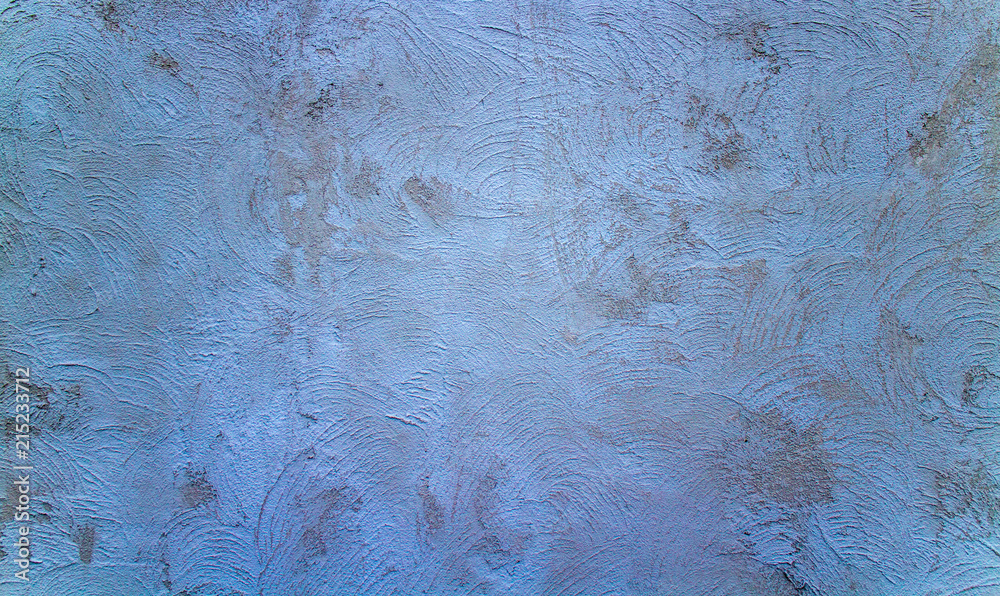 plaster with a relief surface