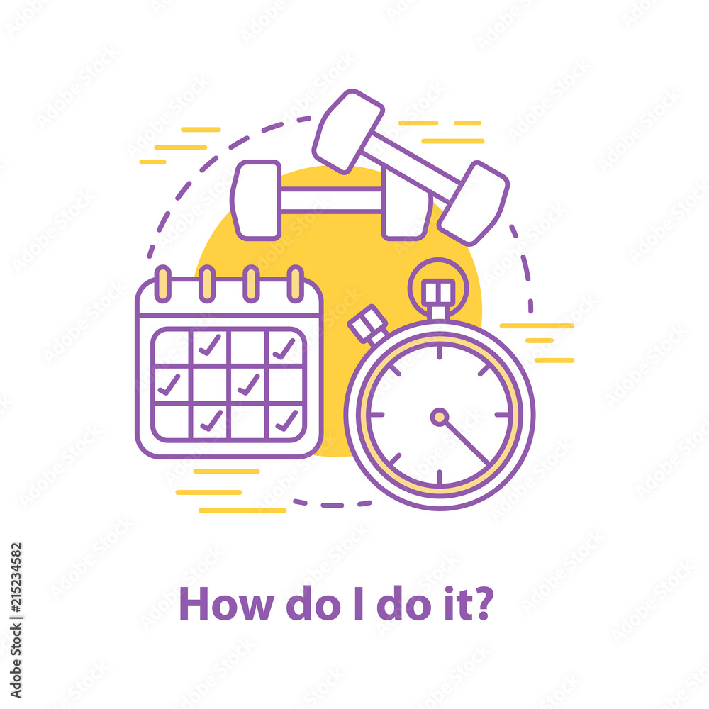 Sport exercises concept icon Sport exercises concept icon