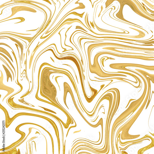 Gold-white marble background