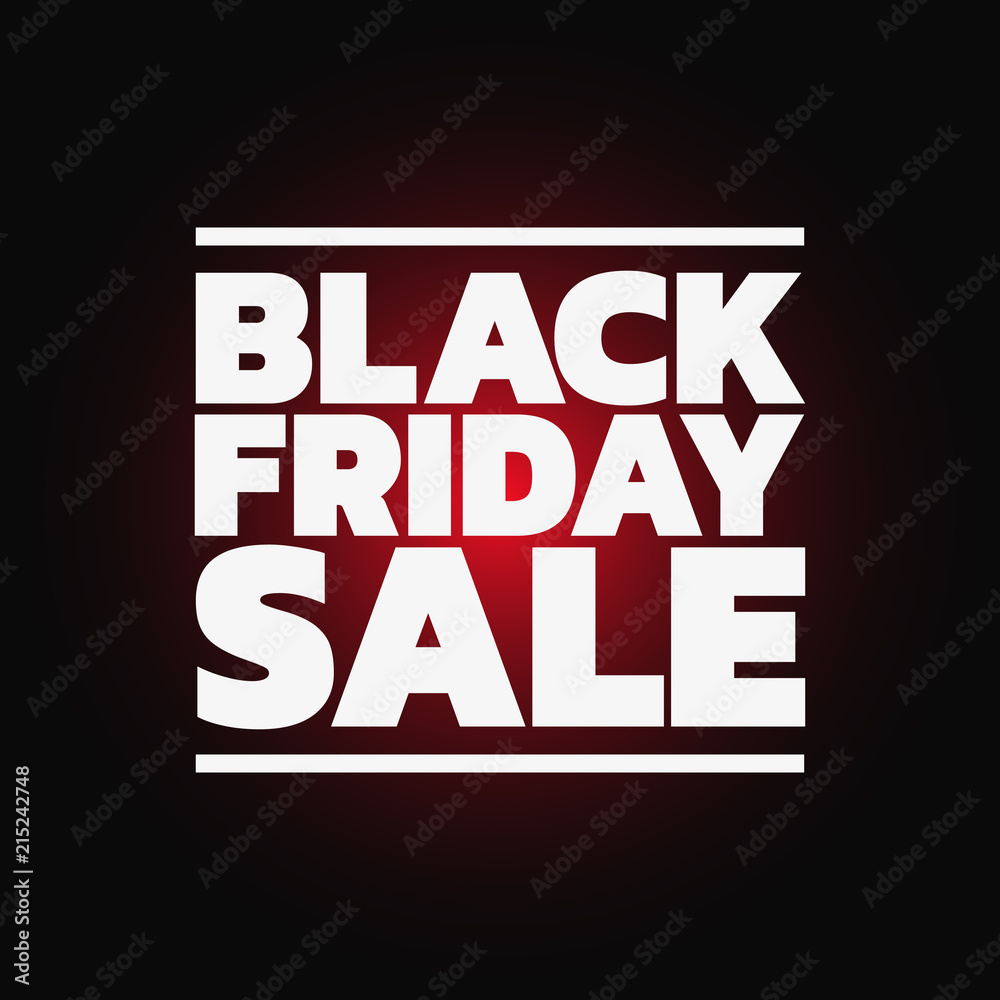 Fototapeta premium Black Friday Sale