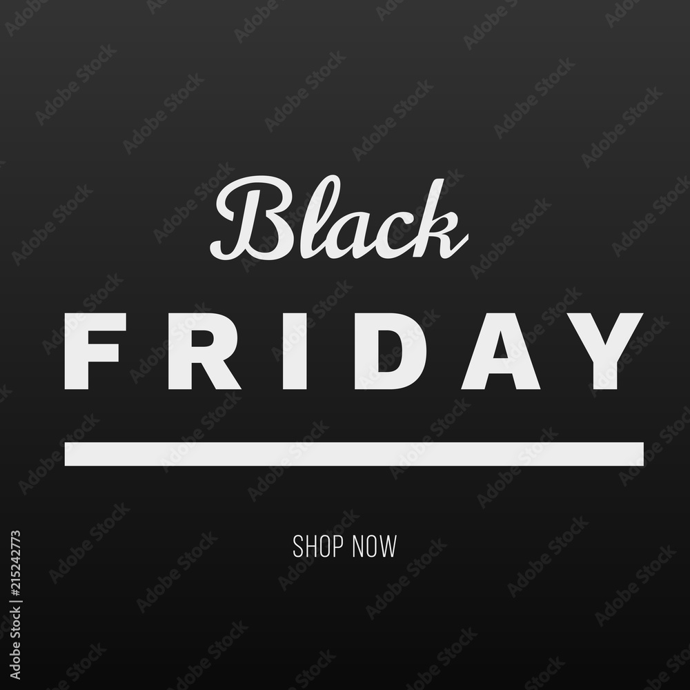 Fototapeta premium Black Friday Sale