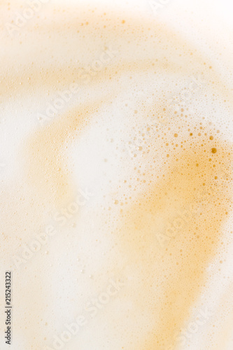 Background with coffee foam