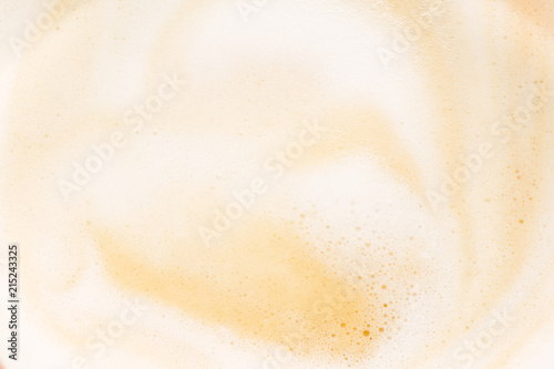 Background with coffee foam