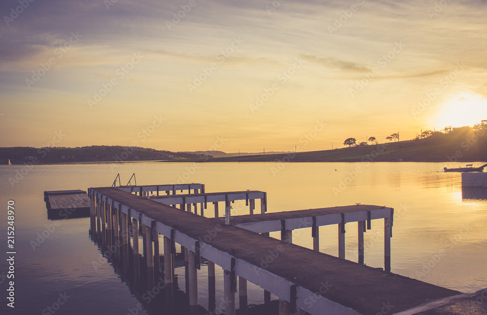 Sunset pier