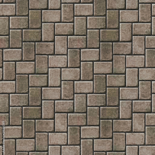 Photo Herringbone pattern paving seamless texture