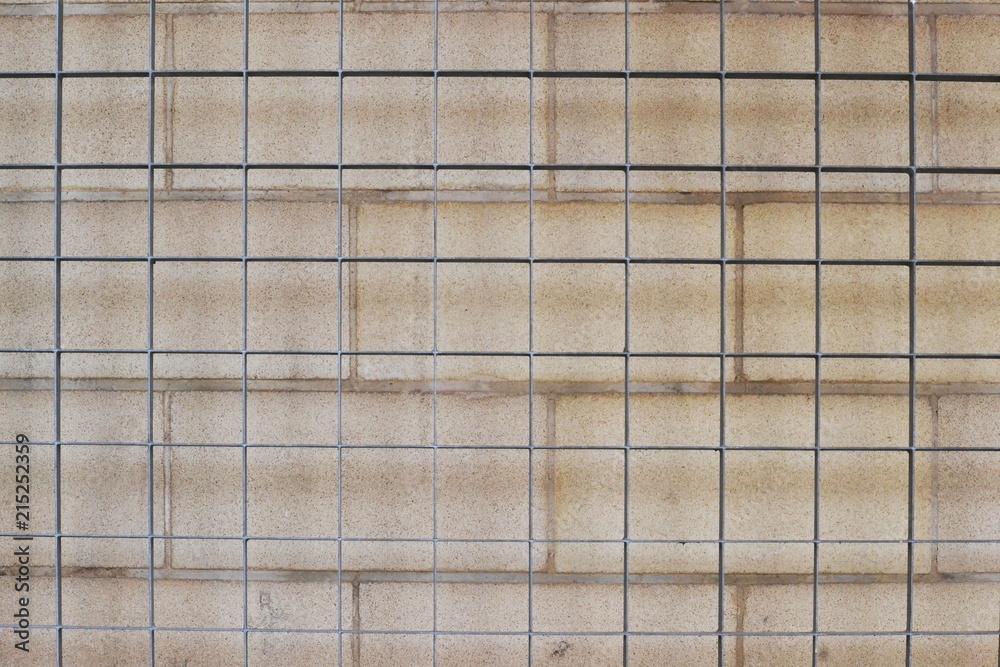 Wall grid texture
