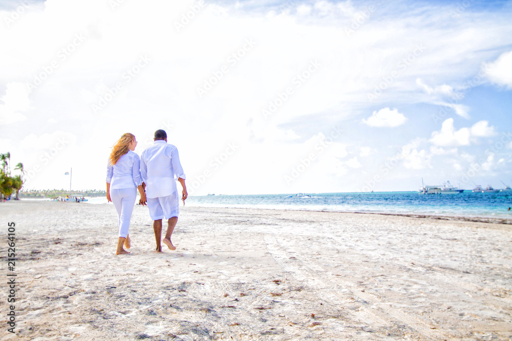 Walking Down the Beach