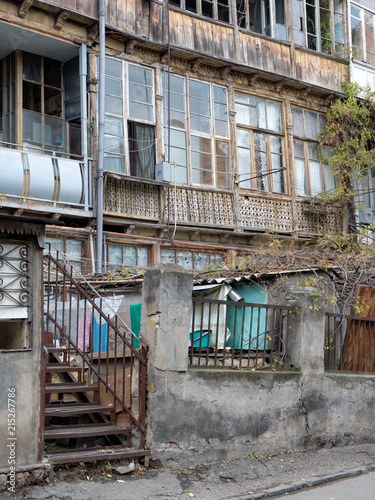 Wallpaper Mural Old house, Tbilisi old town, Georgia Torontodigital.ca