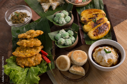 various of indonesian food
