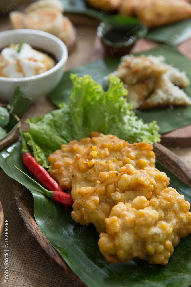indonesian traditional bergedel or bakwan jagung indonesian traditional bergedel or bakwan jagung