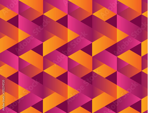 Geometry colorful abstract seamless pattern