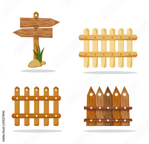 Set of farm icons