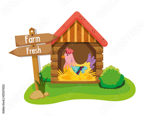 Farm fresh concept