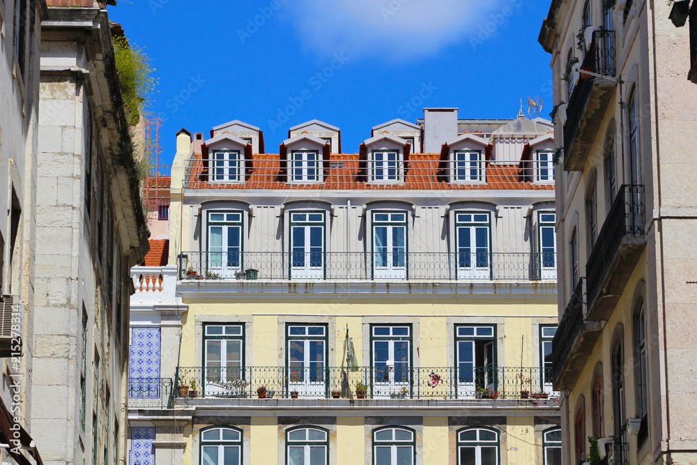 Ventanas en Lisboa, Portugal