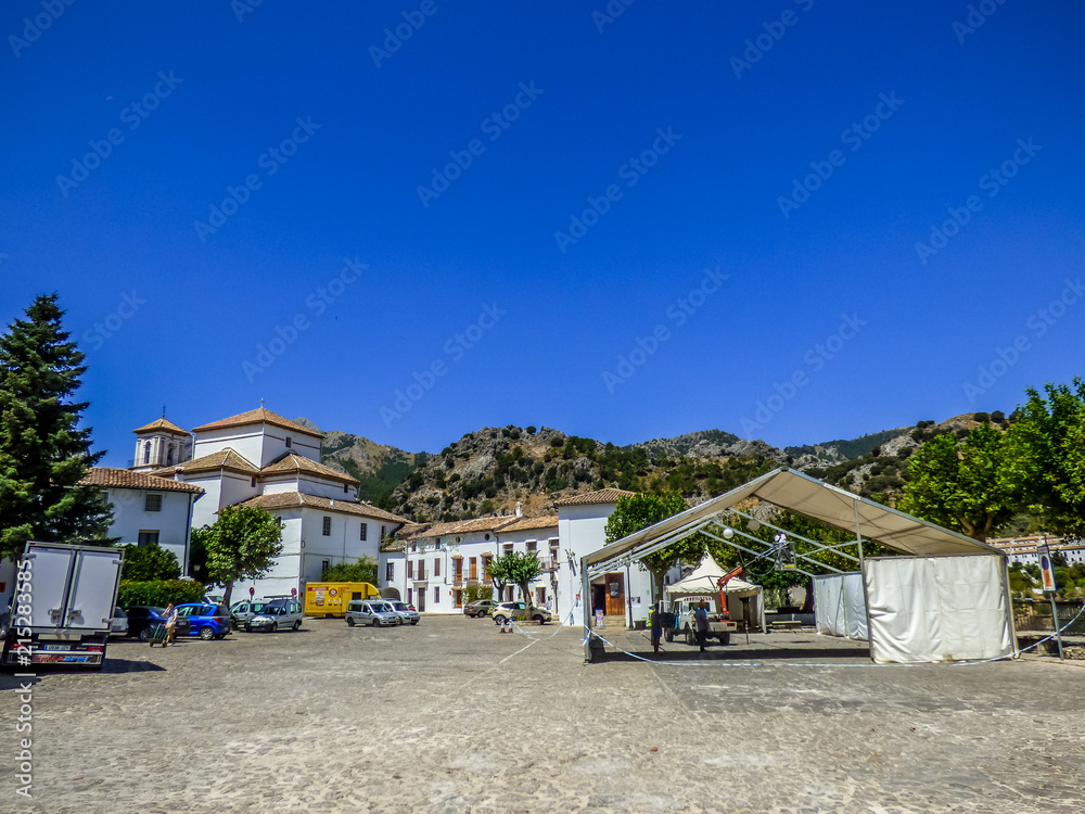 Grazalema. Beautiful village in the mountains of Cadiz. Andalusia,Spain