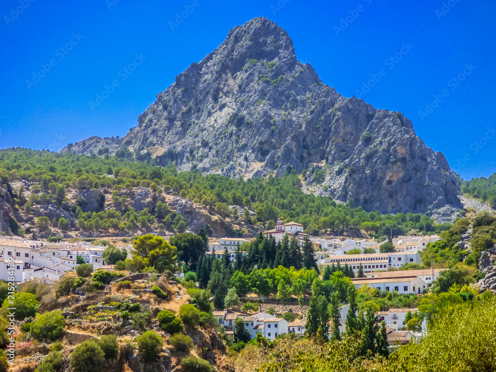 Grazalema. Beautiful village in the mountains of Cadiz. Andalusia,Spain