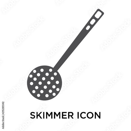 skimmer icon on white background. Modern icons vector illustration. Trendy skimmer icons