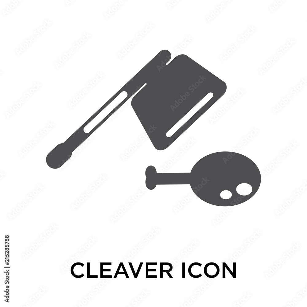 cleaver icon on white background. Modern icons vector illustration. Trendy cleaver icons cleaver icon on white background. Modern icons vector illustration. Trendy cleaver icons