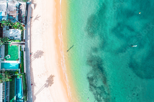 Canvas Print Aerial Photo of Camp Cove #2