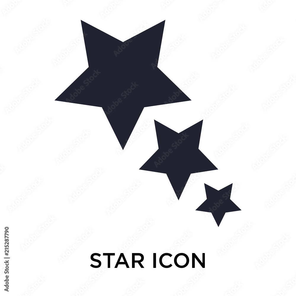 star icon on white background. Modern icons vector illustration. Trendy star icons star icon on white background. Modern icons vector illustration. Trendy star icons