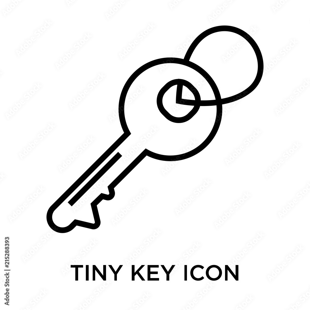 tiny key icon on white background. Modern icons vector illustration. Trendy tiny key icons tiny key icon on white background. Modern icons vector illustration. Trendy tiny key icons