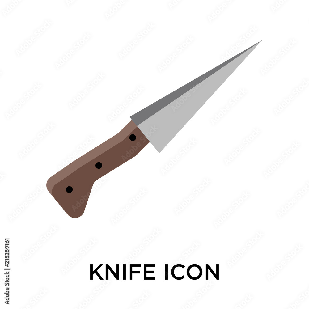 knife icon on white background. Modern icons vector illustration. Trendy knife icons knife icon on white background. Modern icons vector illustration. Trendy knife icons