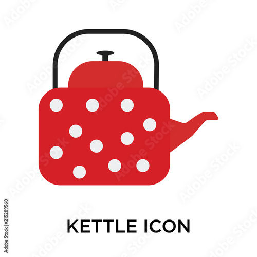 kettle icon on white background. Modern icons vector illustration. Trendy kettle icons