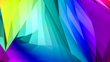 multicolored three-dimensional abstract background