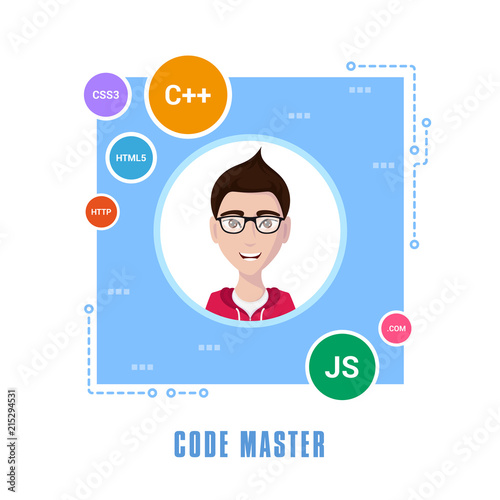 programmer man character