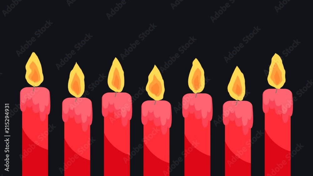 Fire Painted Candles + Alpha Channel Fire Painted Candles + Alpha Channel