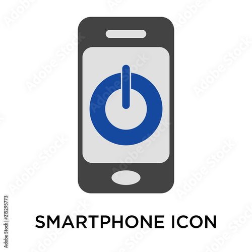 smartphone icons isolated on white background. Modern and editable smartphone icon. Simple icon vector illustration.