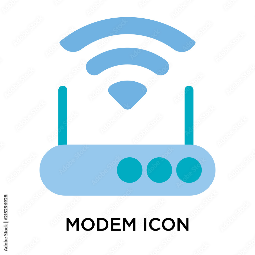 modem icons isolated on white background. Modern and editable modem icon. Simple icon vector illustration. modem icons isolated on white background. Modern and editable modem icon. Simple icon vector illustration.