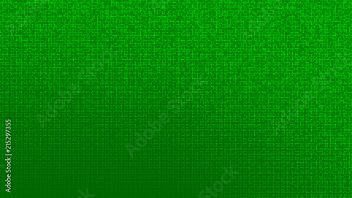 Abstract halftone gradient background in randomly shades of green colors