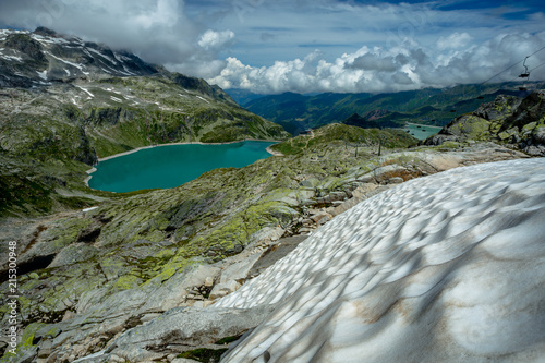 View from the Snow Field on Lake Weissee photo