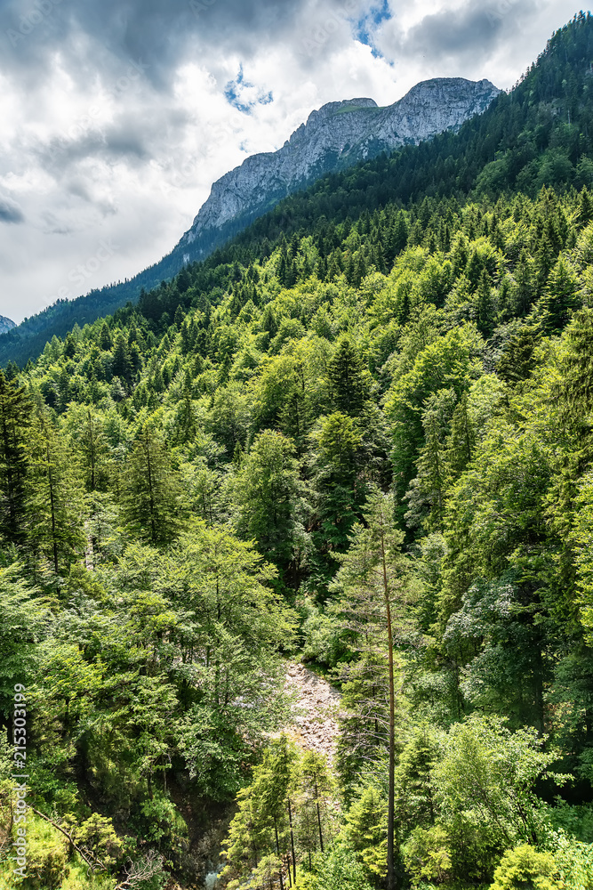Idyllic landscape in the Alps Idyllic landscape in the Alps