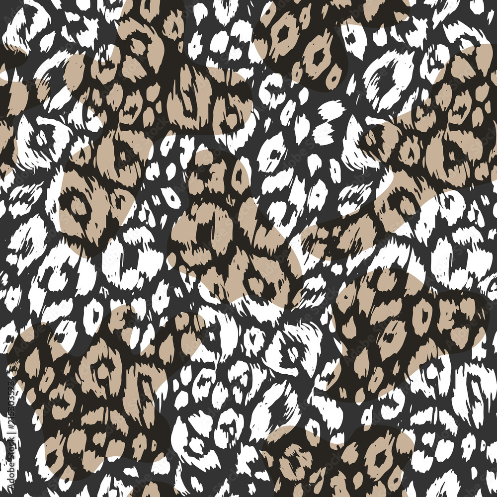 Naklejka premium Abstract Textured animal pattern