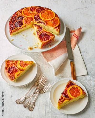 Fresh Homemade Citrus Cake