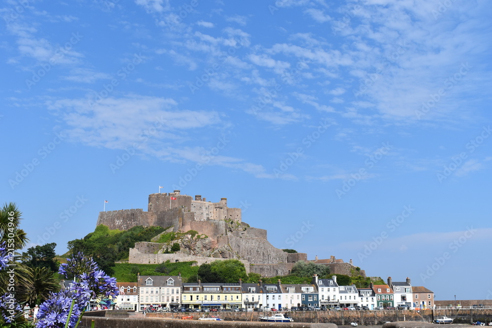 One of the world’s finest examples of a medieval castle. Gorey. Jersey, UK