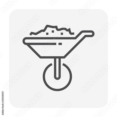 concrete testing icon
