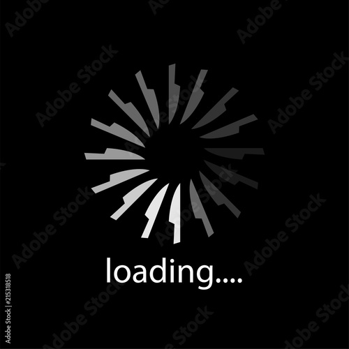 knife vector progress loading bar, love loading icon, loading illustration