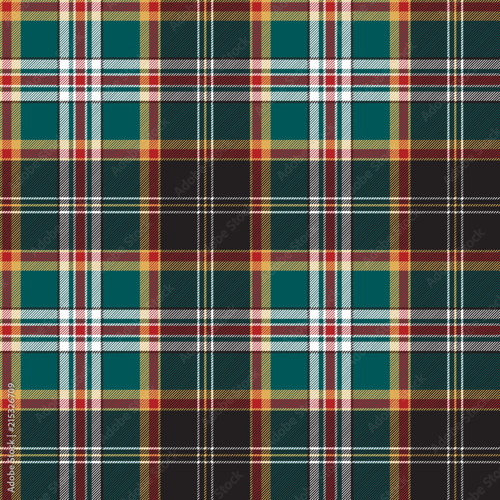 Obraz premium Diagonal fabric texture seamless pattern check plaid