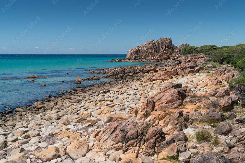 Beautiful coastal landscape of Cape Naturaliste, Leeuwin-Naturaliste National Park, Western Australia