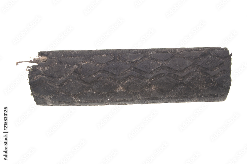 Fototapeta premium bicycle rubber isolated on white background