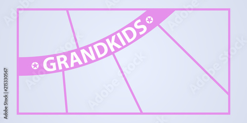 Collage of photo frames vector illustration