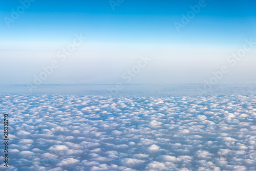 Fototapeta Naklejka Na Ścianę i Meble -  blue sky and white cloud .