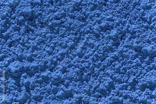 Ultra blue Concrete stucco cement wall texture, pattern for cover or background