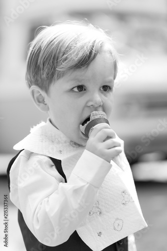 Enjoying An Ice Cream 2