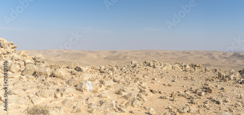 Desert landscape nature tourism and travel