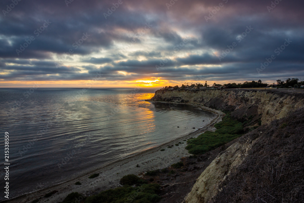 Obraz premium Lunada Bay at Sunset