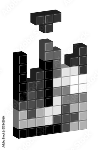 falling blocks video game 